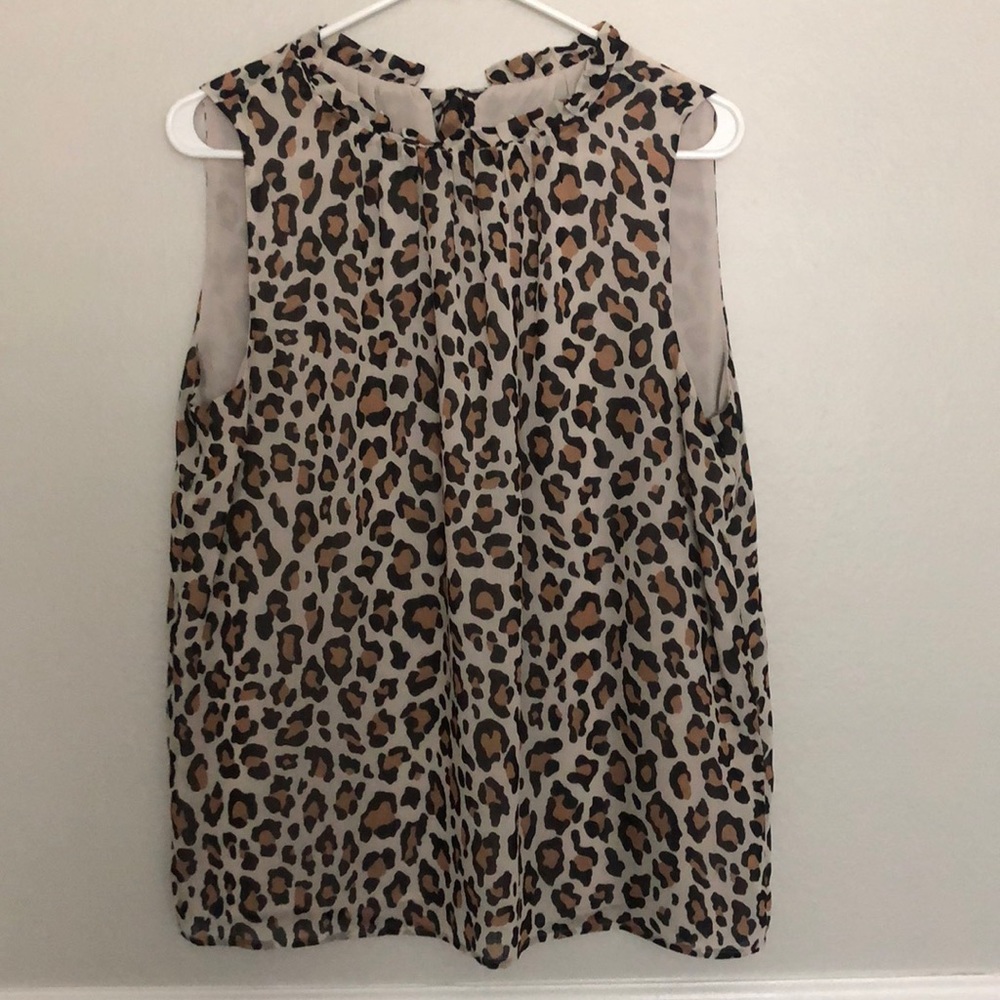 LOFT Leopard Top